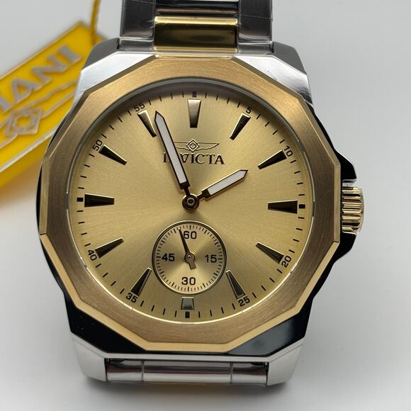 Invicta Speedway 49329 Mens 42mm Two Tone Stainless Steel Quartz Watch BNWT - Picture 5 of 17